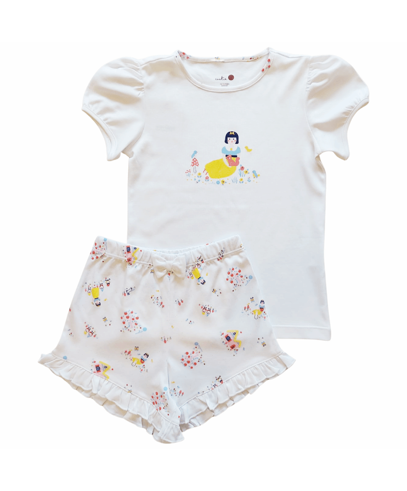 Pijama-Infantil-Algodao-Pima-Sunflower-Branca-de-Neve-da-Cookie-Dreams-